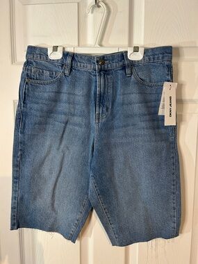 DKNY Woman’s  Medium Blue Denim Shorts - Relaxed Fit